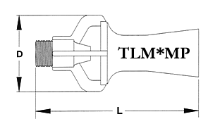 plastic eductor dimensions